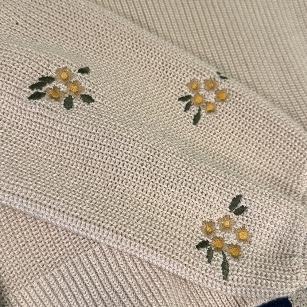 NWT Dex Beige Floral Women's Cardigan - Picture 5 of 5